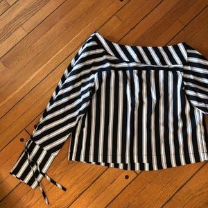 Topshop off the shoulder top!